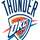 NBA OKLAHOMA CITY THUNDER logo