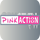 |EXYU| PINK ACTION logo