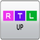 DE| RTL UP ᴿᴬᵂ logo
