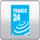 PLAY+| FRANCE 24 ENG ᴴᴰ logo