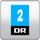 DNK| DR2 HEVC logo