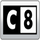 AFR| C8 logo