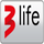 LV| TV3 LIFE logo