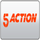 UK| 5ACTION HD logo
