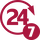 24/7 SPUZVA BOB logo