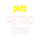 CH - PLUTO TV RETRO TOONS logo
