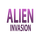 FIN | Pluto TV Alien Invasion logo