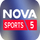 GR ▎NOVA SPORT 5 HD logo