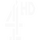 IE| CHANNEL 4 HD logo