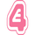 UK| E4 HD logo
