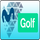 4K | M+ GOLF logo